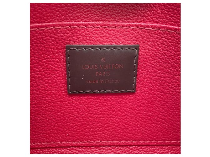 Louis Vuitton Damier Ebene Pochette Tic Roja - vista 10