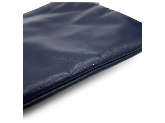 Chanel 22 Matelassé Small Handtasche Marineblau - Ansicht 15