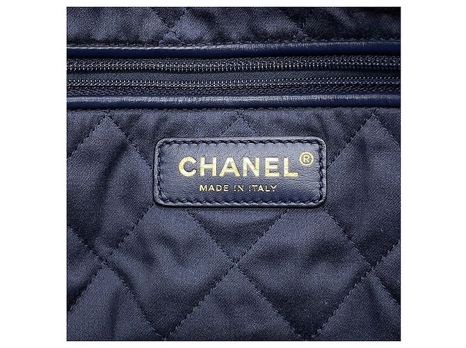 Chanel 22 Matelassé Small Handtasche Marineblau - Ansicht 16