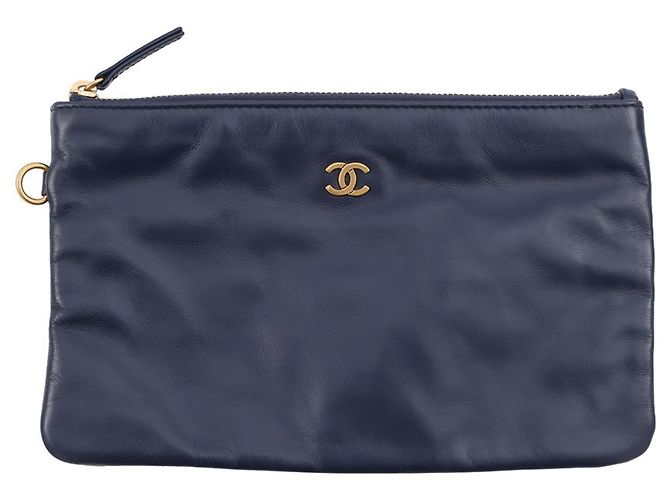 Chanel 22 Matelassé Small Handtasche Marineblau - Ansicht 17