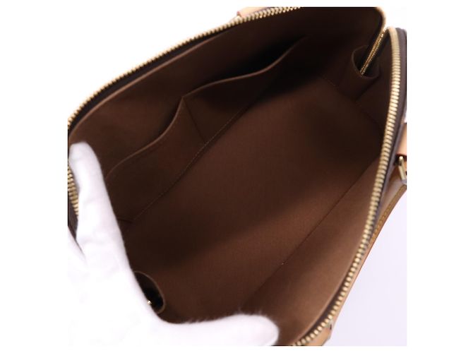Borsa Louis Vuitton Monogram Alma PM Marrone Beige - vista 15