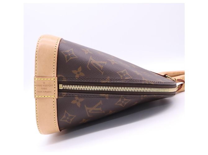 Borsa Louis Vuitton Monogram Alma PM Marrone Beige - vista 6