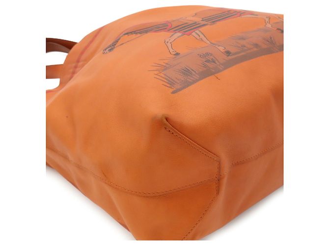 Hermès Borsa Tote HERMES Double Sens 36 Marrone Multicolore - vista 4
