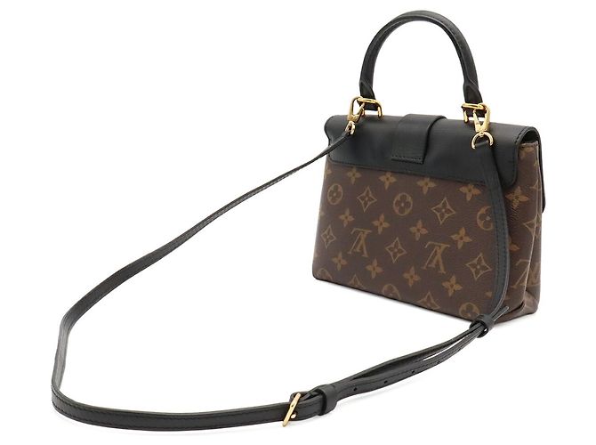 Bolsa Louis Vuitton Monogram Rocky BB Preto Monograma - vista 3