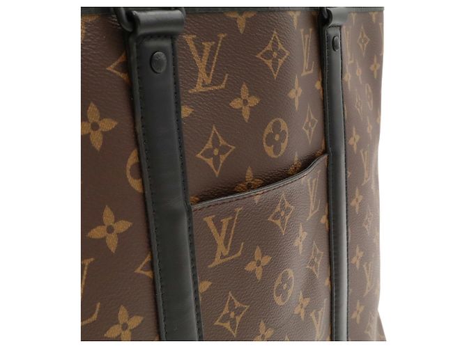 Louis Vuitton Monogram Macassar Weekend Tote PM Tasche Braun Monogramm - Ansicht 7
