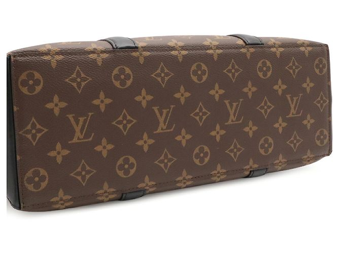 Louis Vuitton Monogram Macassar Weekend Tote PM Tasche Braun Monogramm - Ansicht 8