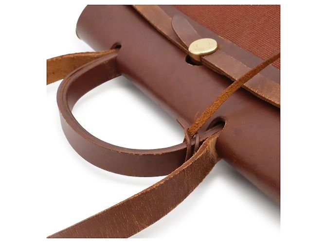 Hermès HERMES Borsa a mano/Borsa a tracolla Herbag PM Marrone - vista 5