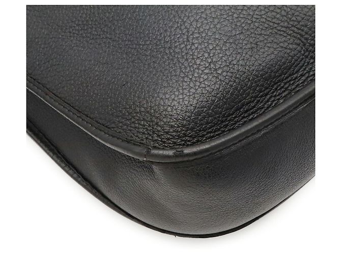 Hermès Borsa a tracolla Hermes Evelyne I GM in pelle Togo nera Nero - vista 4