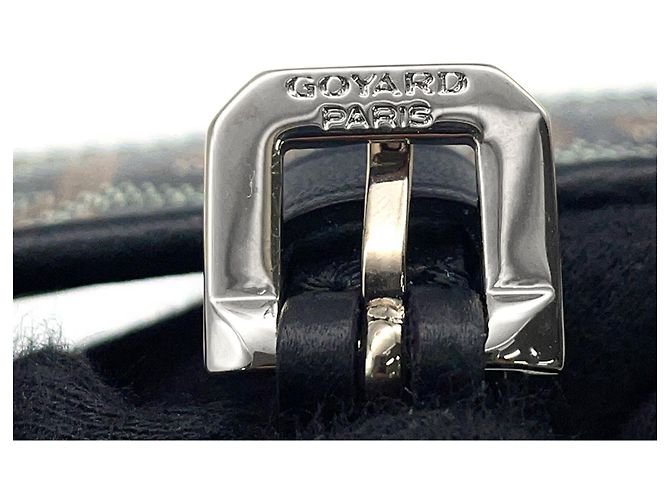 Pochette Goyard Nera Marrone Bianca Nero Bianco - vista 10