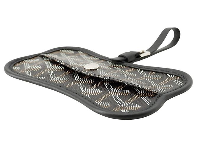 Pochette Goyard Nera Marrone Bianca Nero Bianco - vista 2