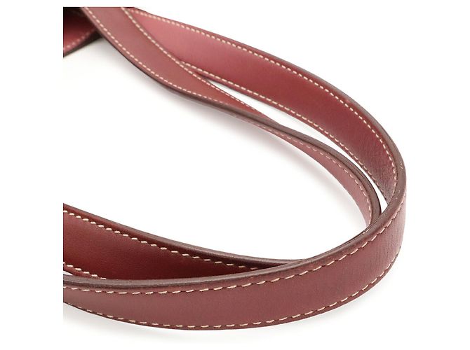 Hermès Borsa Tote Hermes Double Sens 28 Marrone Rosso - vista 6