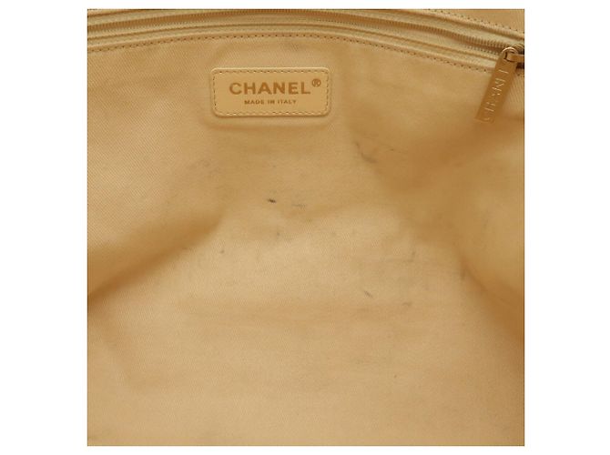 Chanel Deauville Line Tote MM Medium Tasche Weiß - Ansicht 8