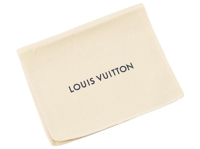 Portafoglio bi-fold Louis Vuitton in Monogram Shadow Blu Blu navy - vista 8