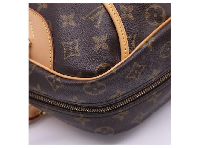 Bolso Louis Vuitton Monogram Deauville Castaño Beige - vista 11