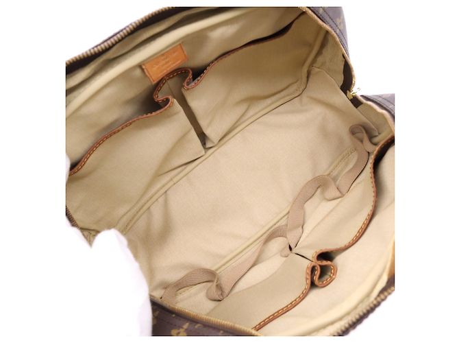 Bolso Louis Vuitton Monogram Deauville Castaño Beige - vista 13