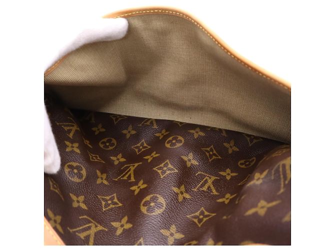 Bolso Louis Vuitton Monogram Deauville Castaño Beige - vista 17