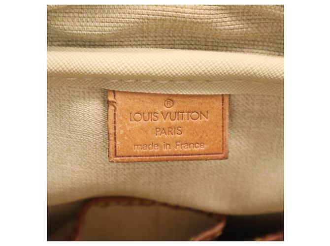 Bolso Louis Vuitton Monogram Deauville Castaño Beige - vista 18