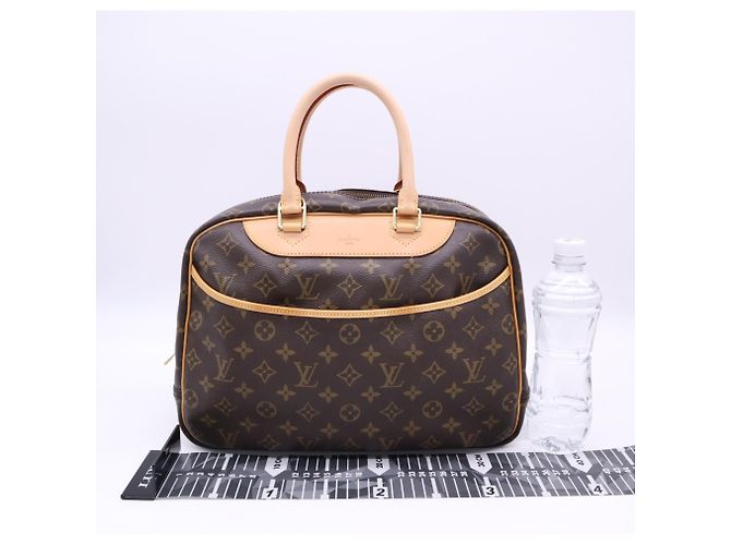 Bolso Louis Vuitton Monogram Deauville Castaño Beige - vista 3