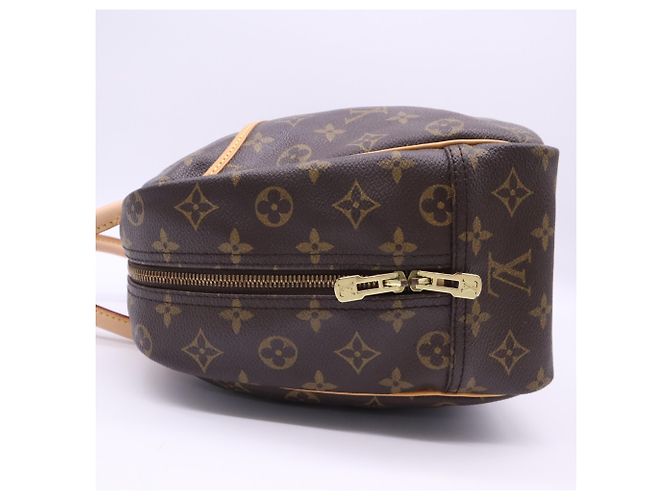 Bolso Louis Vuitton Monogram Deauville Castaño Beige - vista 5