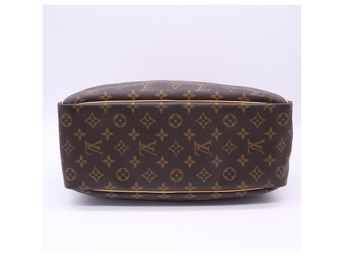 Bolso Louis Vuitton Monogram Deauville Castaño Beige - vista 7