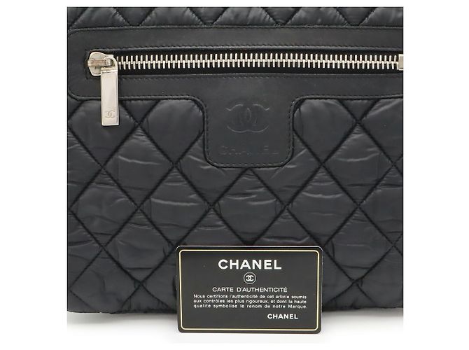 Chanel Coco Cocoon Matelassé kleine Schultertasche Schwarz - Ansicht 10