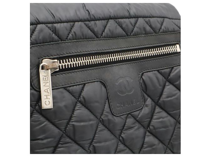 Chanel Coco Cocoon Matelassé kleine Schultertasche Schwarz - Ansicht 7