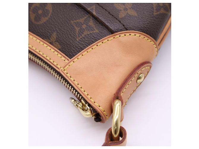 Borsa a tracolla Louis Vuitton Monogram Odeon PM Marrone Beige - vista 12