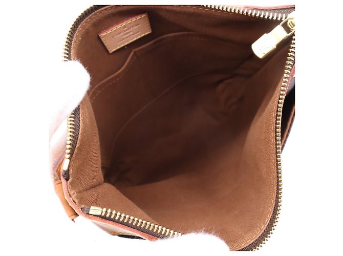 Borsa a tracolla Louis Vuitton Monogram Odeon PM Marrone Beige - vista 14