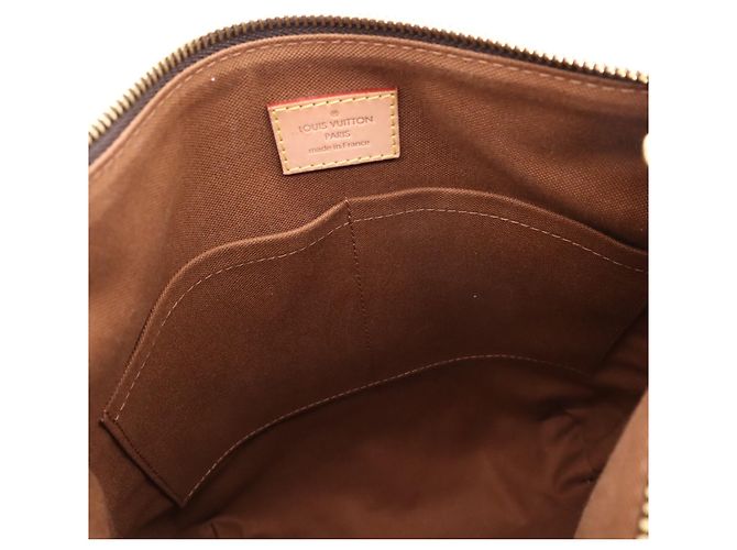 Borsa a tracolla Louis Vuitton Monogram Odeon PM Marrone Beige - vista 15
