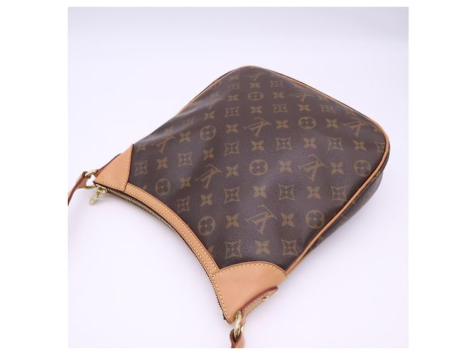 Borsa a tracolla Louis Vuitton Monogram Odeon PM Marrone Beige - vista 2