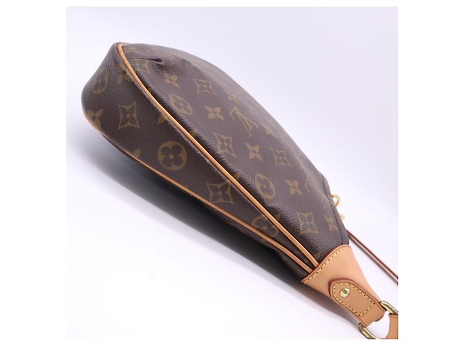 Borsa a tracolla Louis Vuitton Monogram Odeon PM Marrone Beige - vista 6