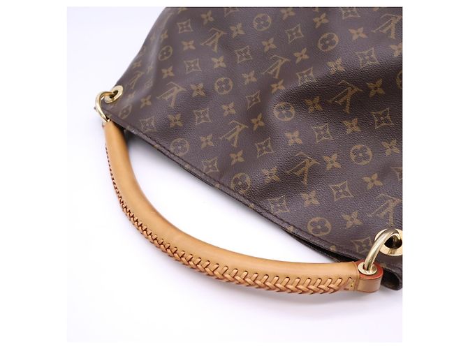 Borsa Louis Vuitton Monogram Artsy MM Marrone Beige - vista 11