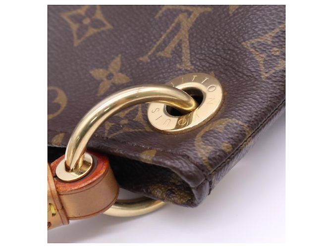 Borsa Louis Vuitton Monogram Artsy MM Marrone Beige - vista 13