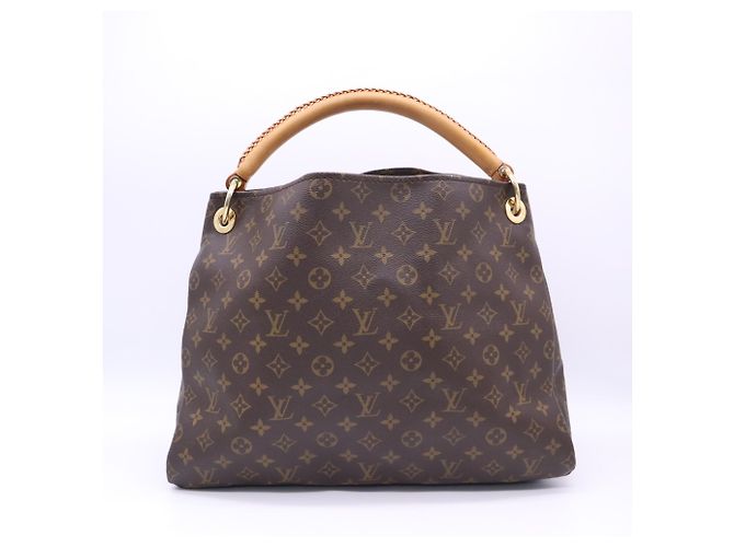 Borsa Louis Vuitton Monogram Artsy MM Marrone Beige - vista 2
