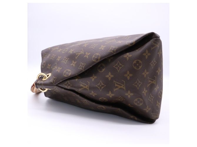 Borsa Louis Vuitton Monogram Artsy MM Marrone Beige - vista 5