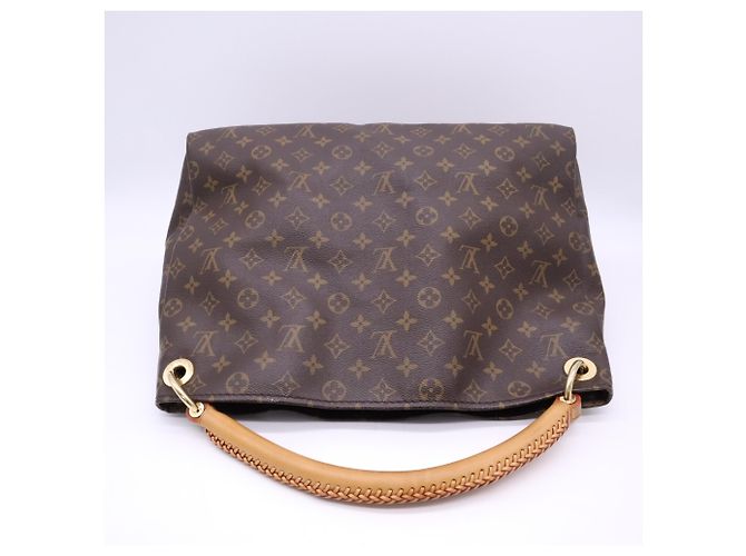 Borsa Louis Vuitton Monogram Artsy MM Marrone Beige - vista 8