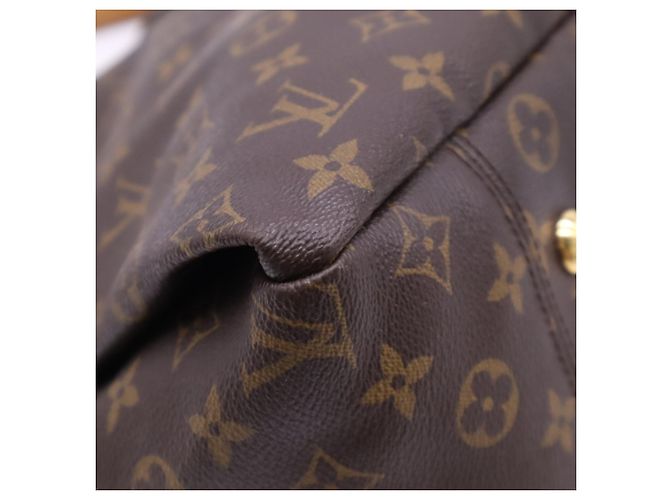 Borsa Louis Vuitton Monogram Artsy MM Marrone Beige - vista 9