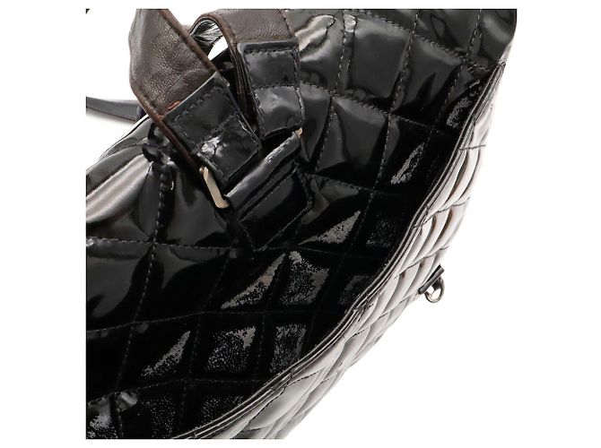 Zaino Chanel Matelassé Coco Mark Nero - vista 7