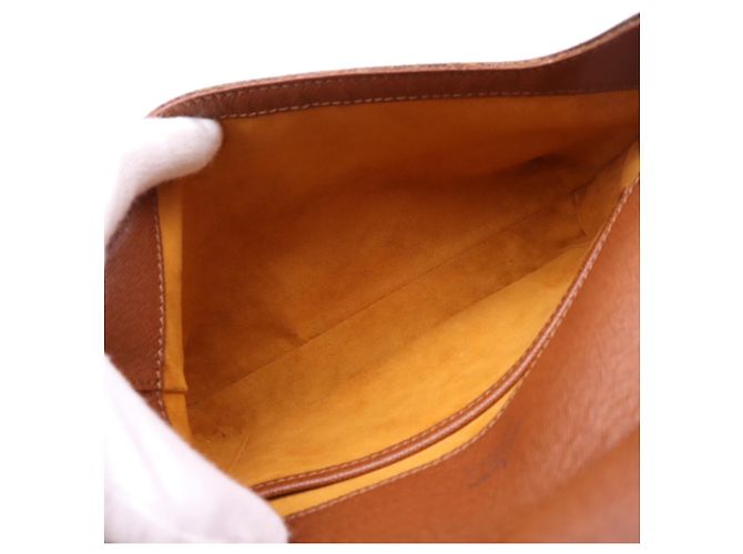 Borsa a tracolla LOUIS VUITTON Monogram Musette Tango Marrone Beige - vista 12