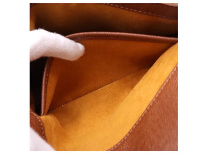 Borsa a tracolla LOUIS VUITTON Monogram Musette Tango Marrone Beige - vista 13