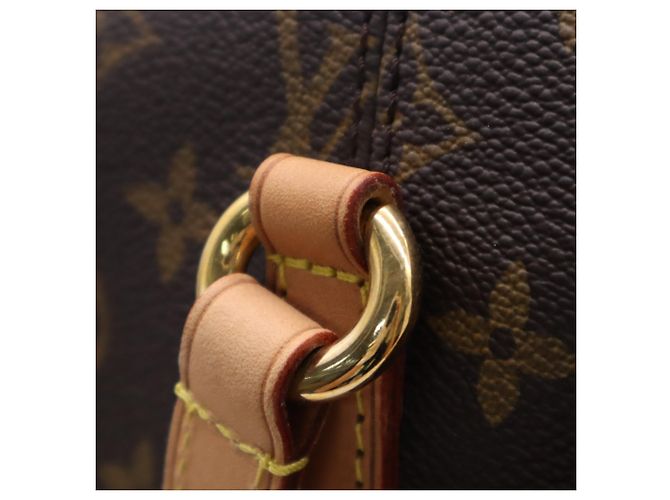 Bolso Louis Vuitton Monogram Totally MM Castaño Beige - vista 10
