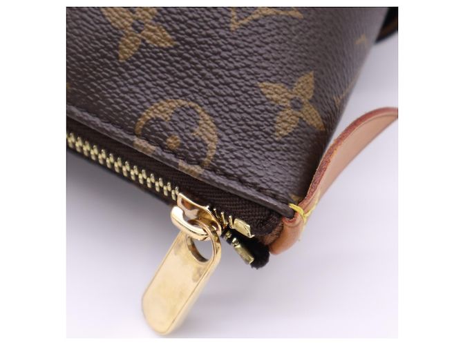 Bolso Louis Vuitton Monogram Totally MM Castaño Beige - vista 13