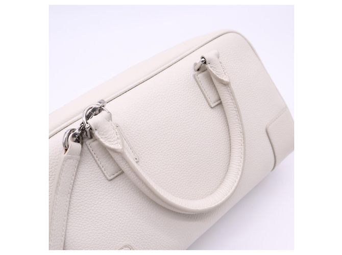 Loewe Amazona Lederhandtasche Weiß - Ansicht 11