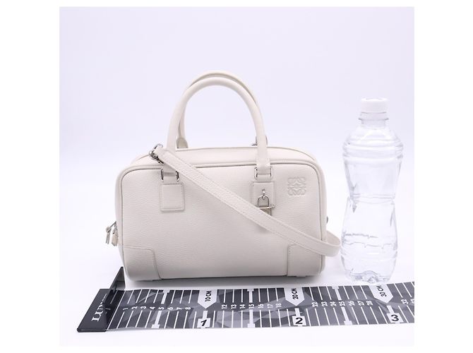 Loewe Amazona Lederhandtasche Weiß - Ansicht 3