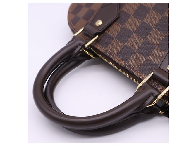 Louis Vuitton Damier Alma Handtasche Braun Beige - Ansicht 11