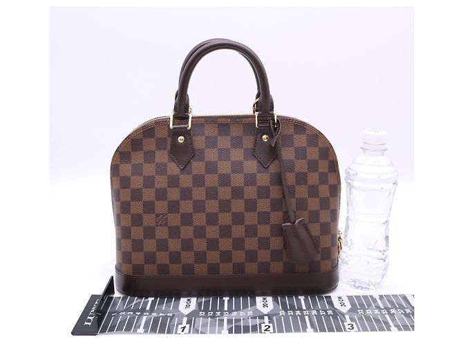 Louis Vuitton Damier Alma Handtasche Braun Beige - Ansicht 3