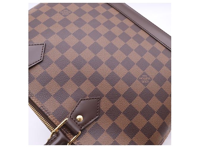 Louis Vuitton Damier Alma Handtasche Braun Beige - Ansicht 4