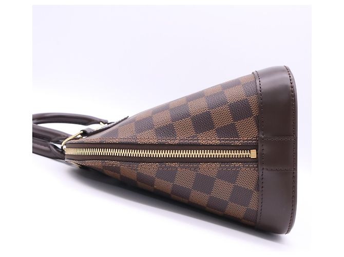 Louis Vuitton Damier Alma Handtasche Braun Beige - Ansicht 5
