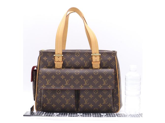Louis Vuitton Monogram Multipli Cite Handtasche Braun Beige - Ansicht 3