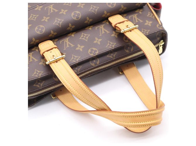 Louis Vuitton Monogram Multipli Cite Handtasche Braun Beige - Ansicht 7